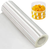 YQL cake collar 12 inch roll shows a clear edge for mousse cake decoration.