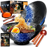 YTLEMON 8-inch ramen bowls with deep capacity for generous servings
