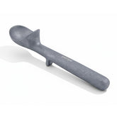Yuriya ice cream scoop with elevated head keeps the counter clean between scoops