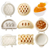 YUZHANGTONG Dough Presser Pocket round pie mold set for quick, neat hand pies at home