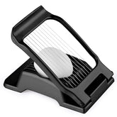 Yuzxaun egg slicer with stainless steel wire for precise hard-boiled egg slices