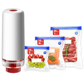 ZABINS portable vacuum sealer front view for compact storage
