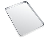 Zacfton cookie sheet with mirror finish for easy nonstick release