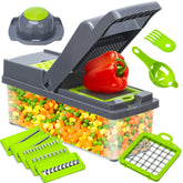 Zarevant multifunction vegetable chopper hero shot shows versatile prep and design