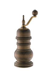 Zassenhaus Speyer pepper mill with dark beech finish, full view for premium seasoning