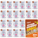 Zeefpod 500cc oxygen absorber protecting grains and powders