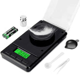 ZENCRO milligram scale shows its 50 g capacity for precise measurements.