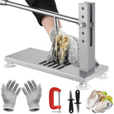 ZeroPone oyster shucker adjustable height adapts to varied shell sizes efficiently