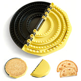 ZestKiidek 4in1 tortilla sealer 4-inch press seals wraps neatly for quick snacks.