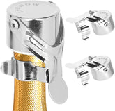 ZHBWOW champagne stopper with stainless-steel lever preserves bubbles.