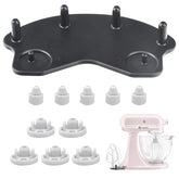 ZHIXING stand mixer attachment holders organize attachments neatly for quick access.