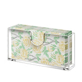 ZhiYo-Life clear acrylic napkin holder on table keeps napkins neatly accessible.