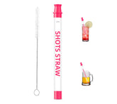 ZHYPFF shot straw for beverage pour delivers precise 1oz measurement
