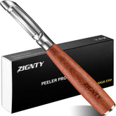 ZIGNTY vegetable peeler with ultrasharp blade for precise peeling