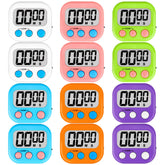 ZILLEEN classroom timer 12-pack front view for quick activity timing.