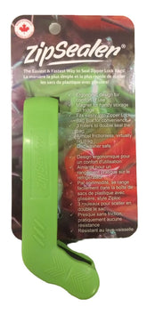 ZipSealer seals every bag type quickly for fresher leftovers.
