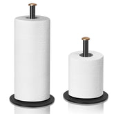 ZMGNND adjustable paper towel holder front view for practical kitchen organization