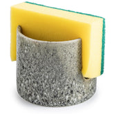 Zoeeker ceramic sponge holder for the kitchen keeps sponges neatly accessible