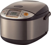 Zojirushi NS-TSC18 stainless steel exterior for easy cleaning and modern kitchen appeal