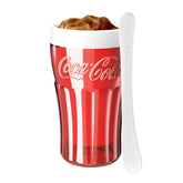 ZOKU Coca-Cola Float & Slushie Maker inner core frozen and ready to use for quick treats