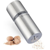 ZOLMER Nutmeg Grinder with stainless steel blade for precise grinding.