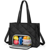 ZOMFELT lunch tote insulated compartment keeps meals warm during commutes.