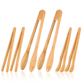 Zopeal bamboo utensils 6-piece set for versatile kitchen tasks