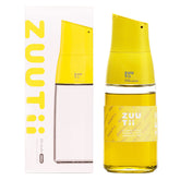 Zuutii olive oil dispenser with drip-free spout for clean countertops.