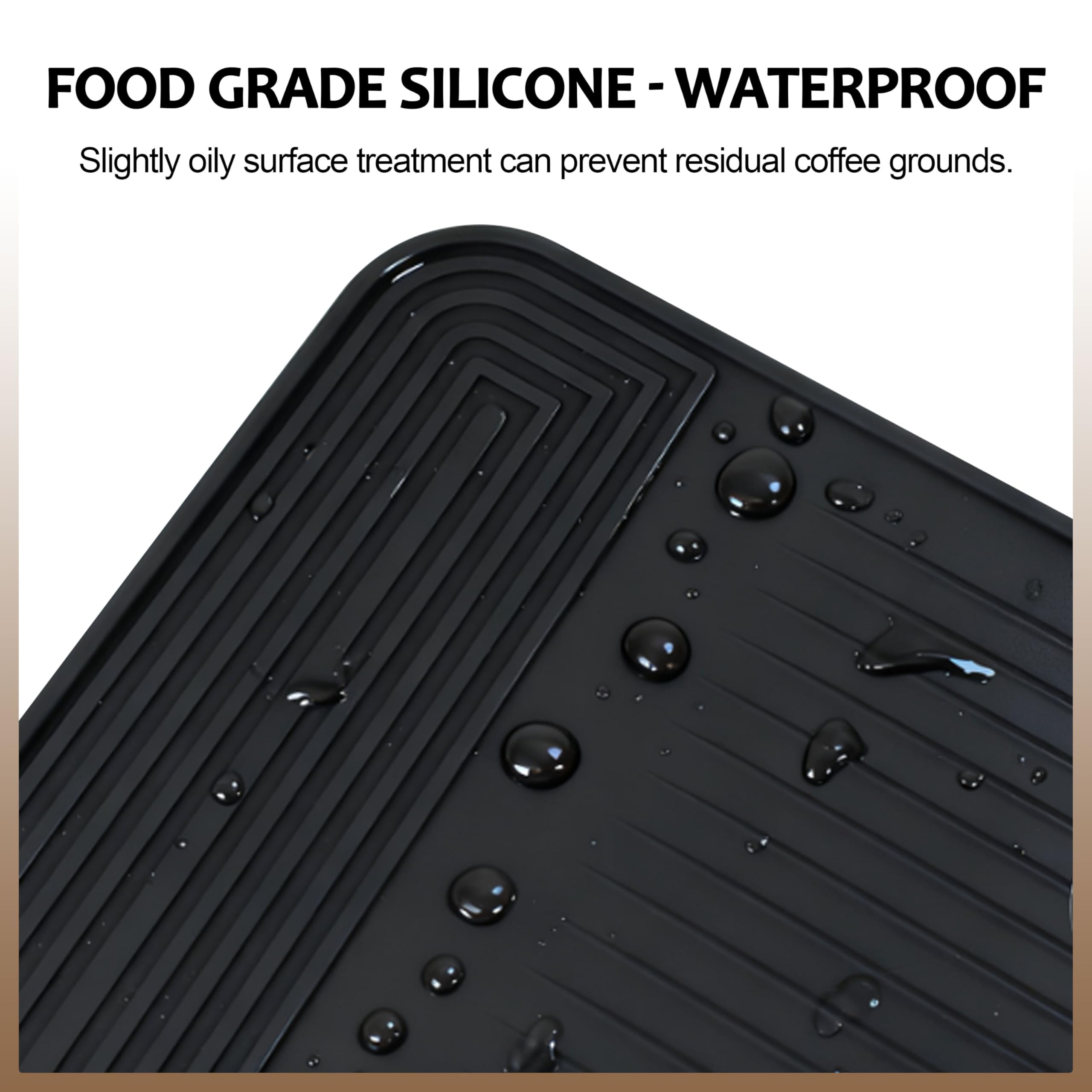 131763310 Ninja Luxe easy-clean silicone mat wipes clean or goes in the dishwasher