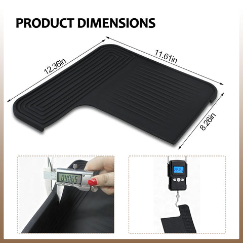 131763310 Ninja Luxe silicone top surface protector shields against heat and spills