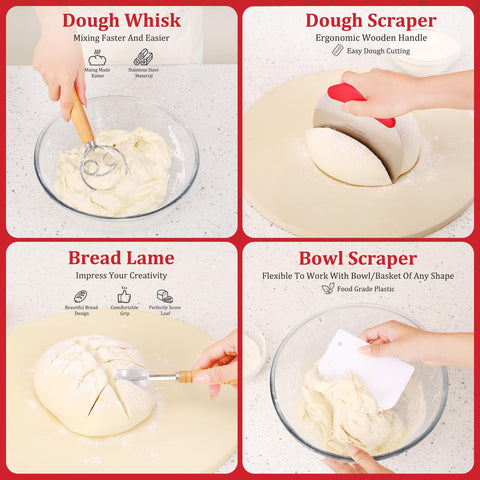 24SHEN silicone brush and whisk duo for even moisture and mixing