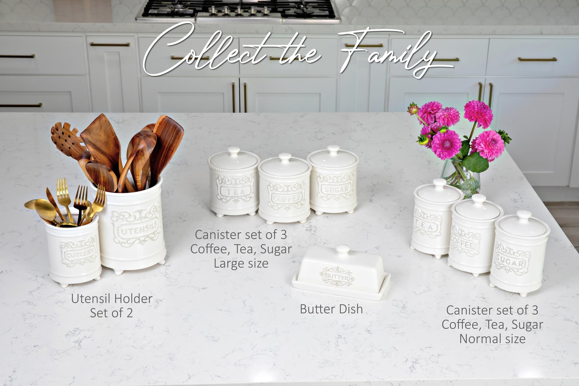 25DOL decorative butter keeper suitable for fridge storage and counter display.