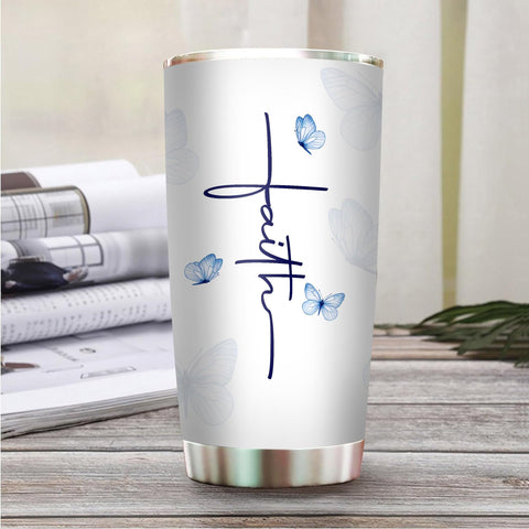 2IMT tumbler featuring Bible verses and affirmations for daily inspiration.