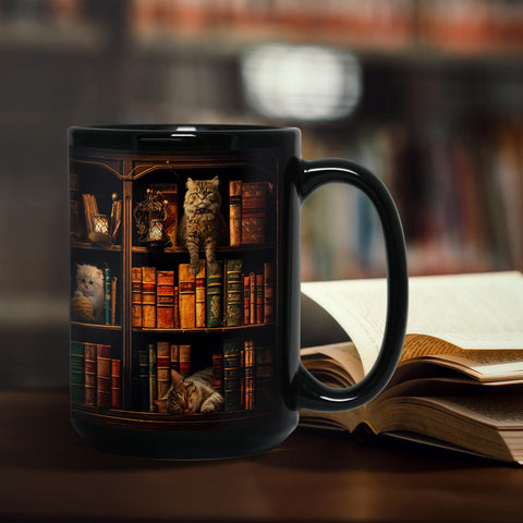 2IMT microwave-safe cat mug with durable print for daily use.