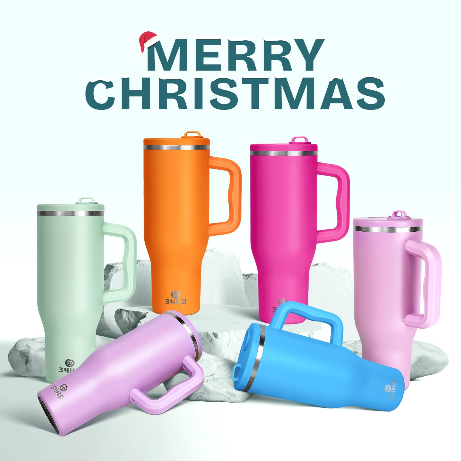 34HD gift-ready tumbler suitable for coffee lovers and holiday gifting.