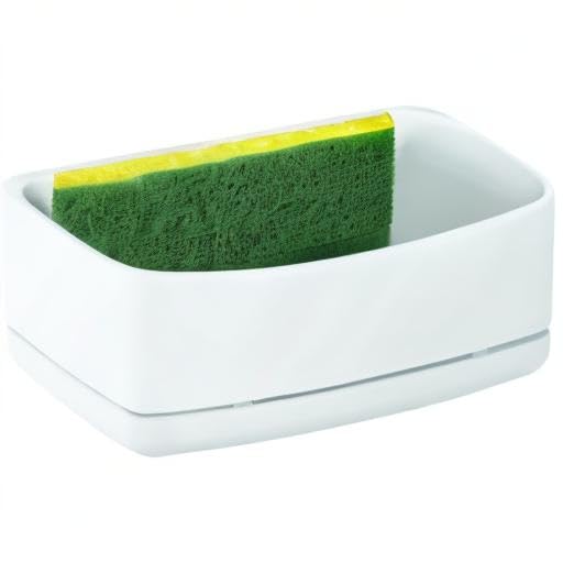 3M Command Under Sink Sponge Caddy clean drip tray helps manage moisture and drips.