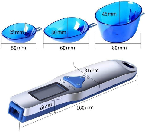 3T6B detachable spoons with 180ml capacity for easy cleaning after cooking