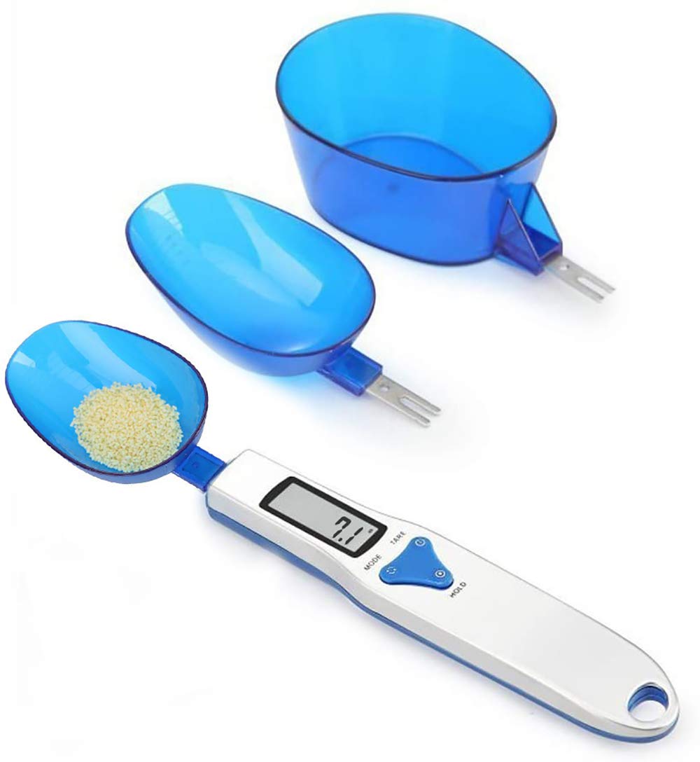 3T6B grams digital spoon with built-in scale for precise kitchen measurements