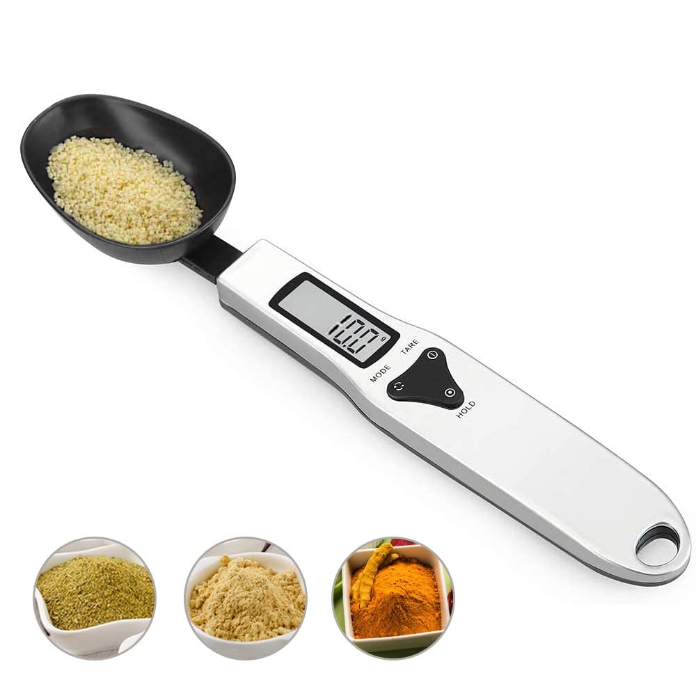 3T6B digital spoon LCD display provides precise readings for quick, confident measuring in the kitchen.