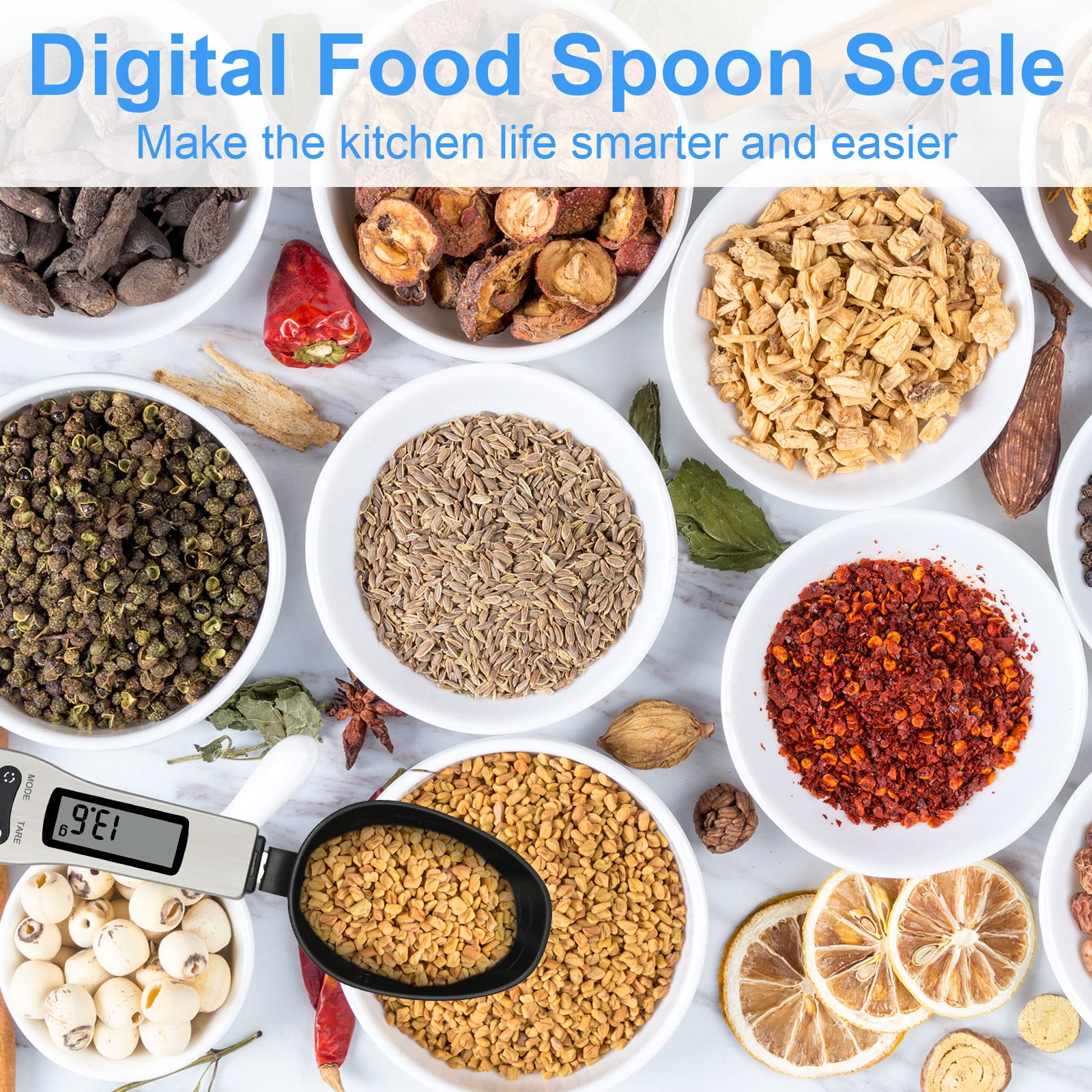 3T6B spoon lock reading keeps data stable for easy transfer to recipes.
