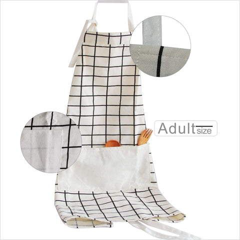 5star Lovely Cotton Parent Child Apron matching set view emphasizes coordinated kitchen and art sessions