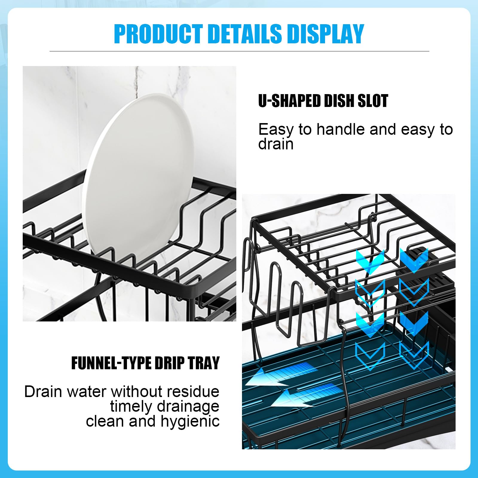 7 code cup rack detail showing compact storage area