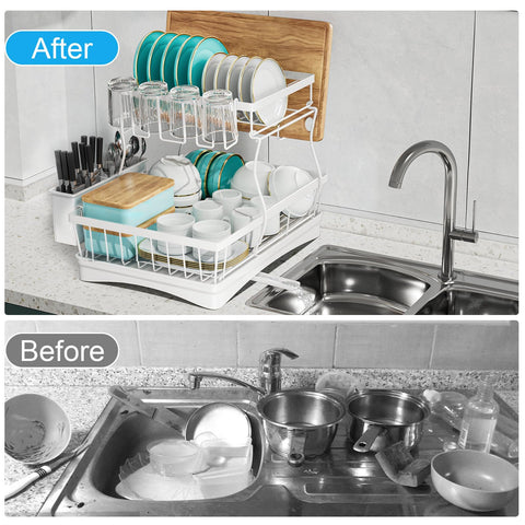 7 code rustproof metal construction offers sturdy support for heavy kitchenware