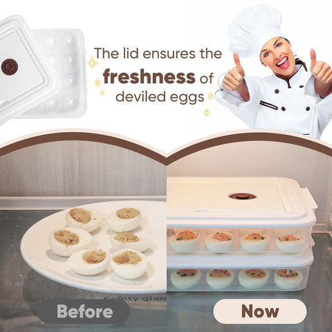 77L 24-egg container protects eggs from cracks during transport
