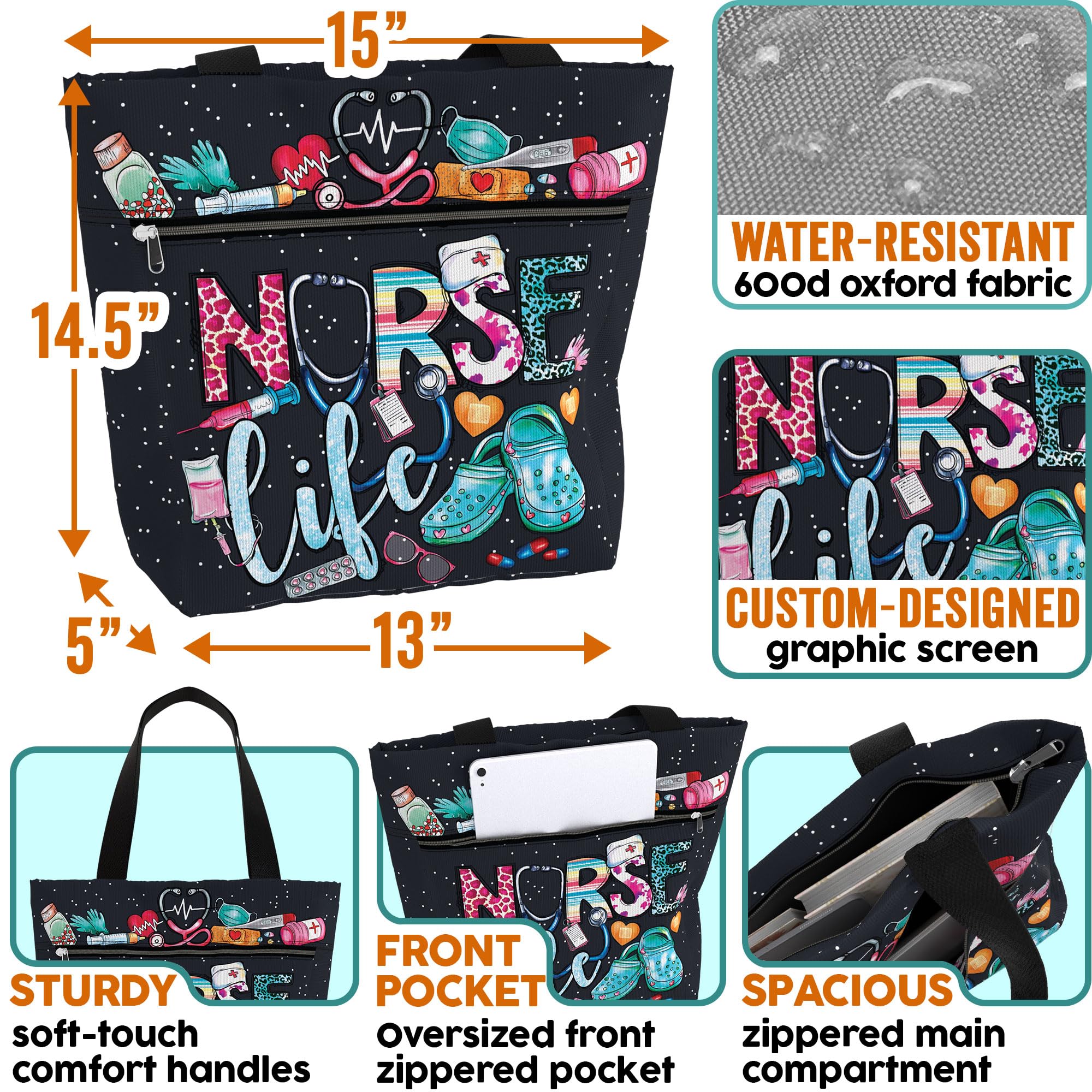 84hoods aesthetic tote bag side view highlighting comfortable shoulder carry
