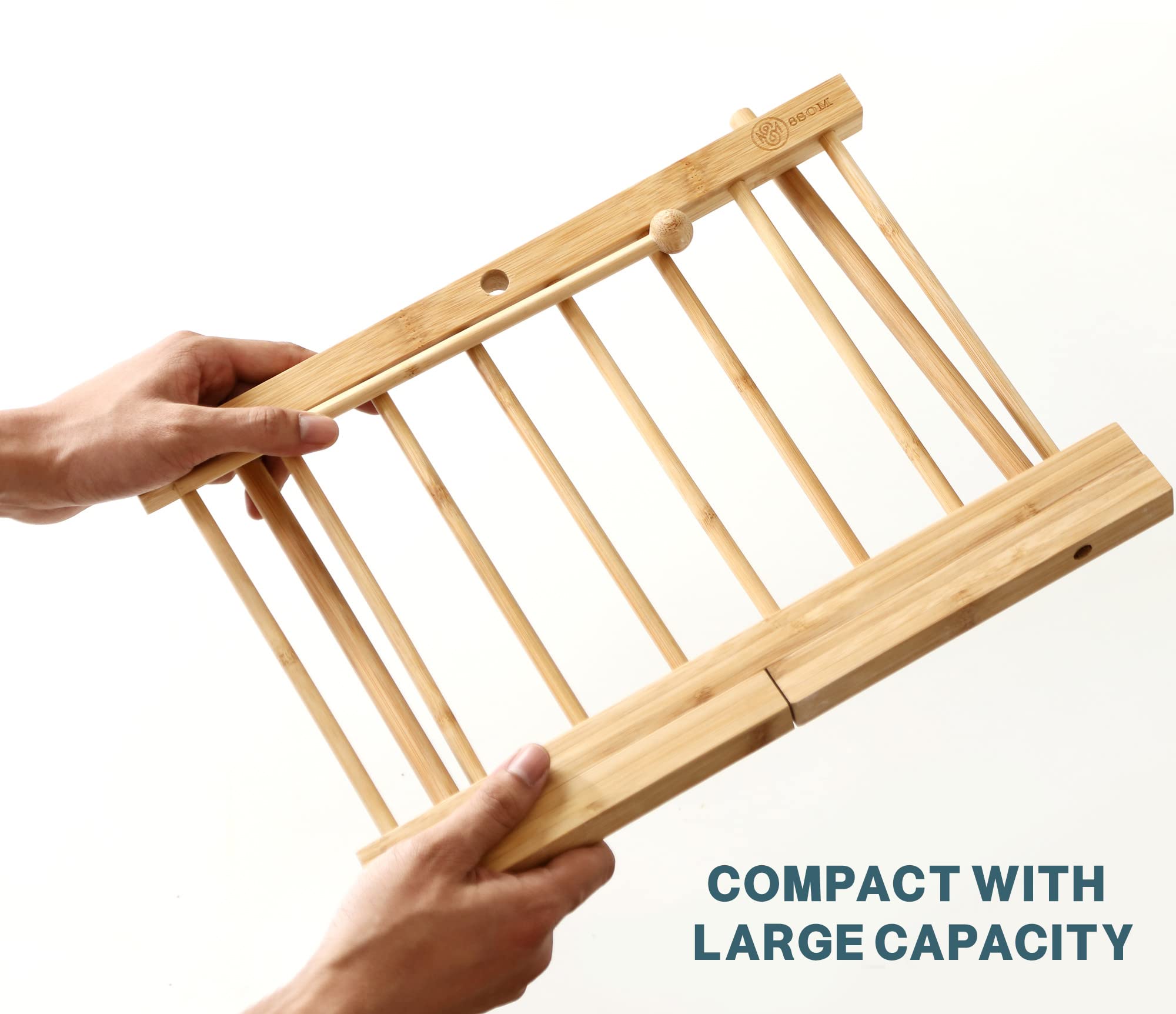 8SOM Large-capacity pasta drying stand dries multiple pasta types without overlap