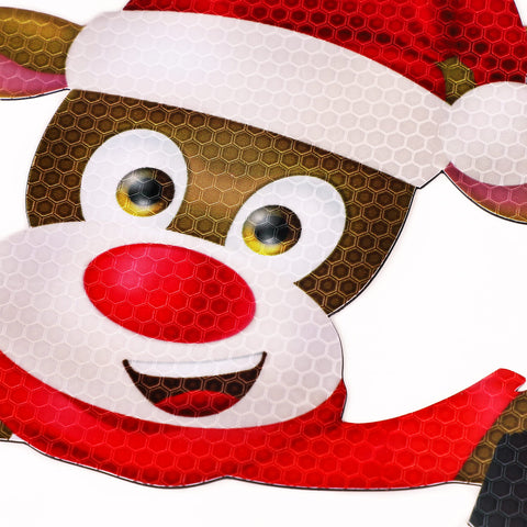 90shine peek-a-boo reindeer magnet brings whimsical charm to doors or fridges