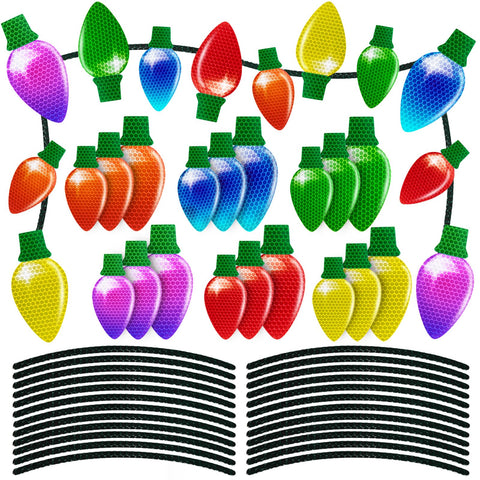 90shine reflective bulb magnets on car illuminate under headlights for holiday decoration