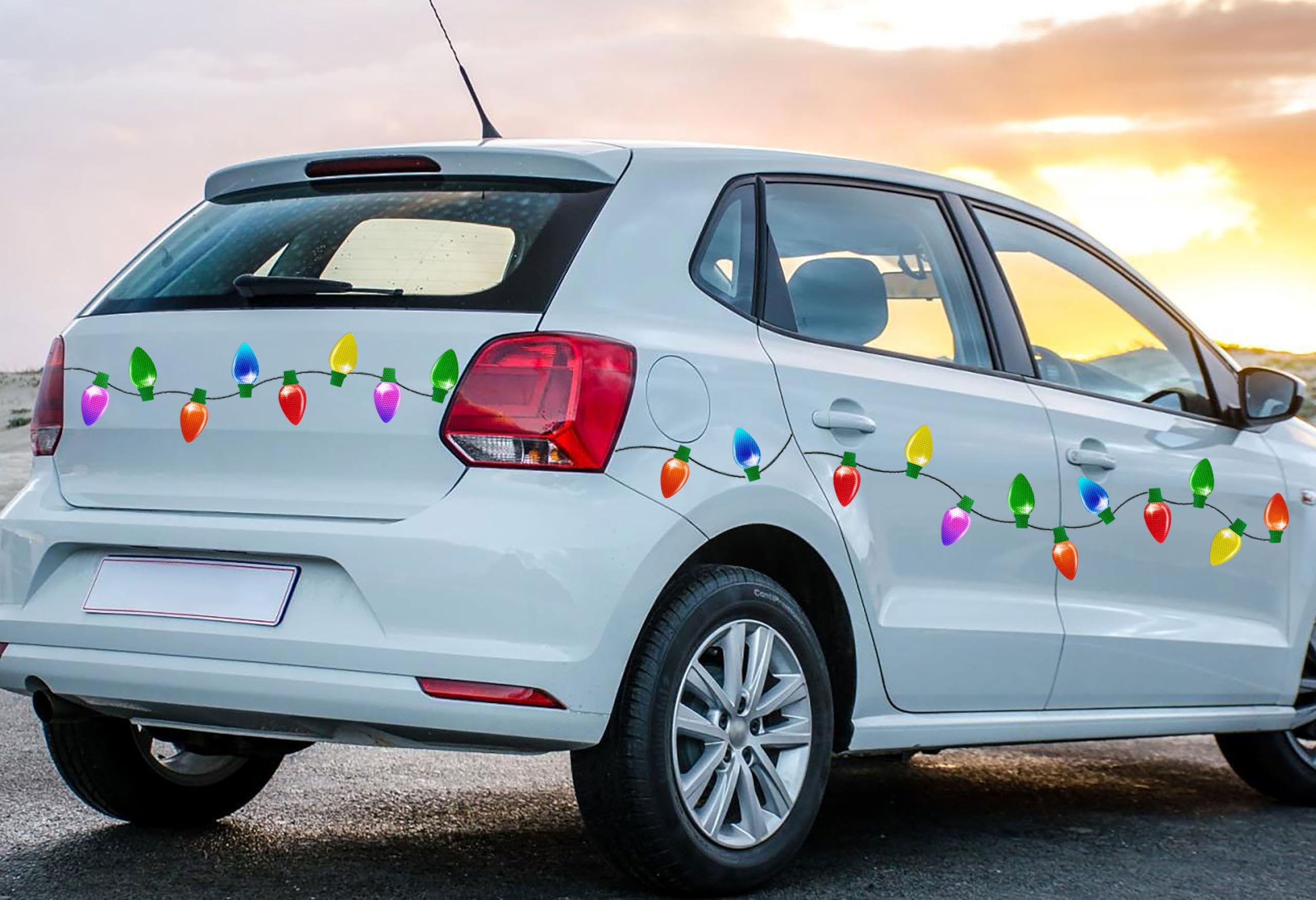 90shine six-color bulb magnets for vibrant holiday styling