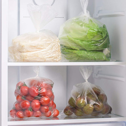 9527 Product clear bags ideal for produce and vegetables storage